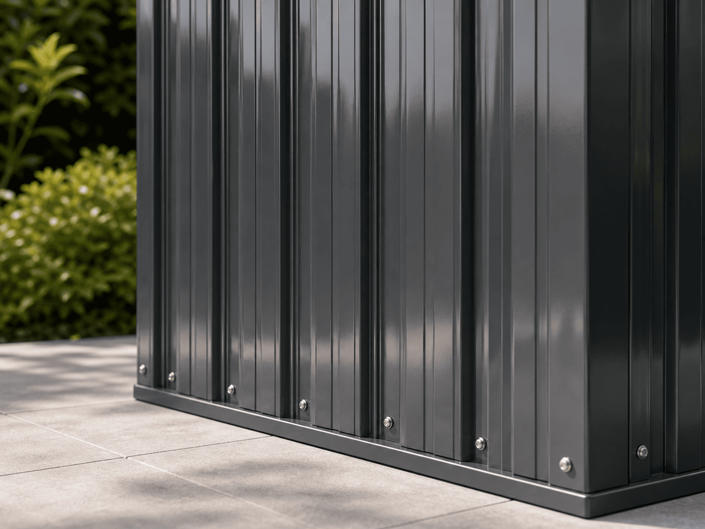 Gable Roof Metal Storage Shed view 7