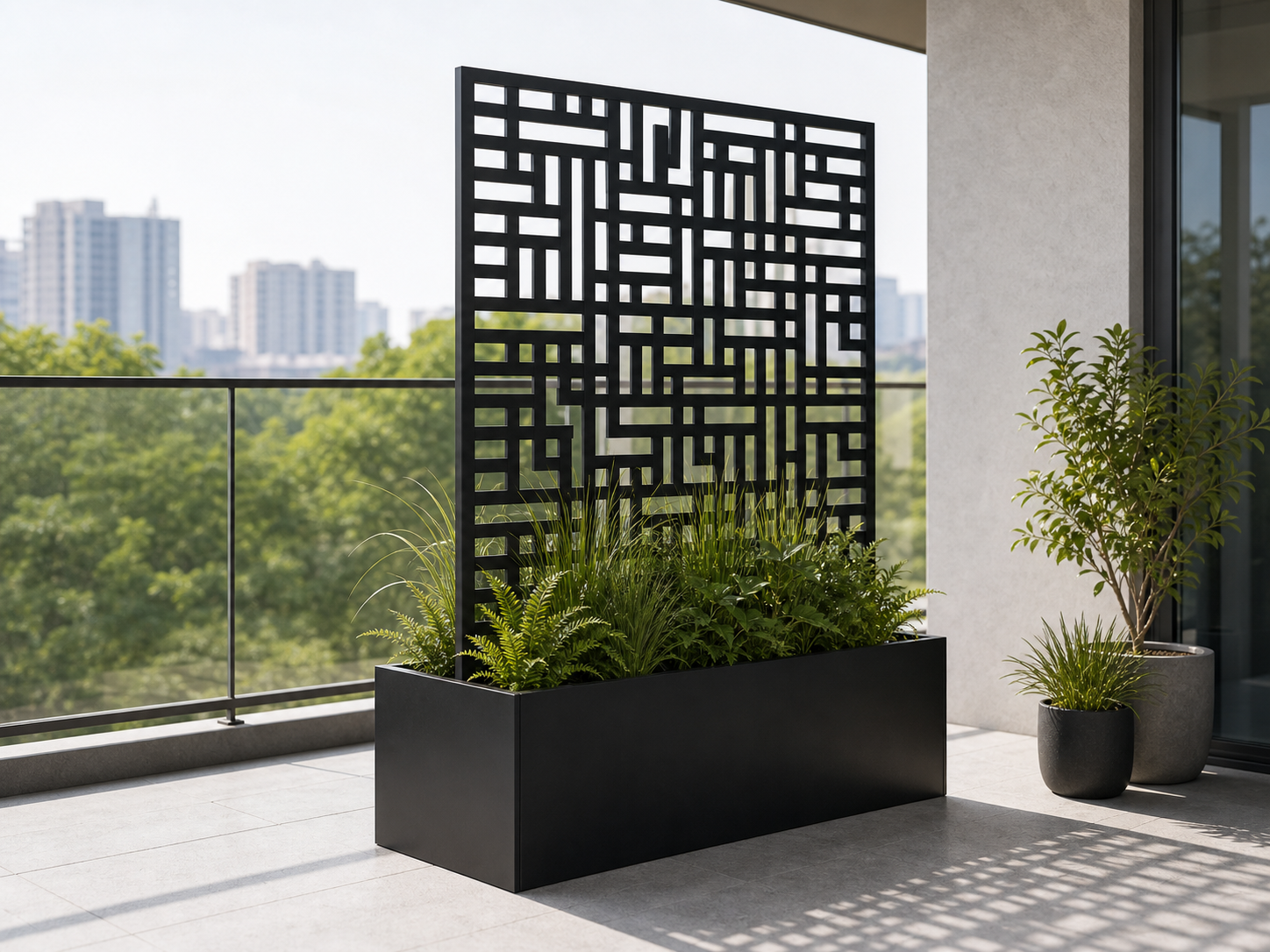 Outdoor Planter Rack view 3