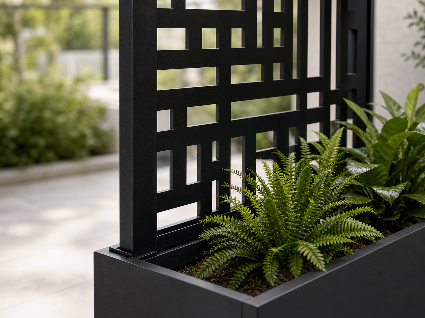 Outdoor Planter Rack view 4