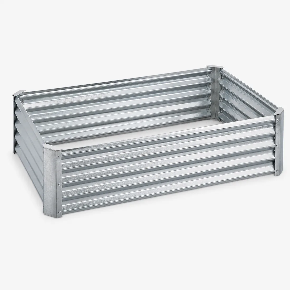 Oval Metal Planter Bed view 2