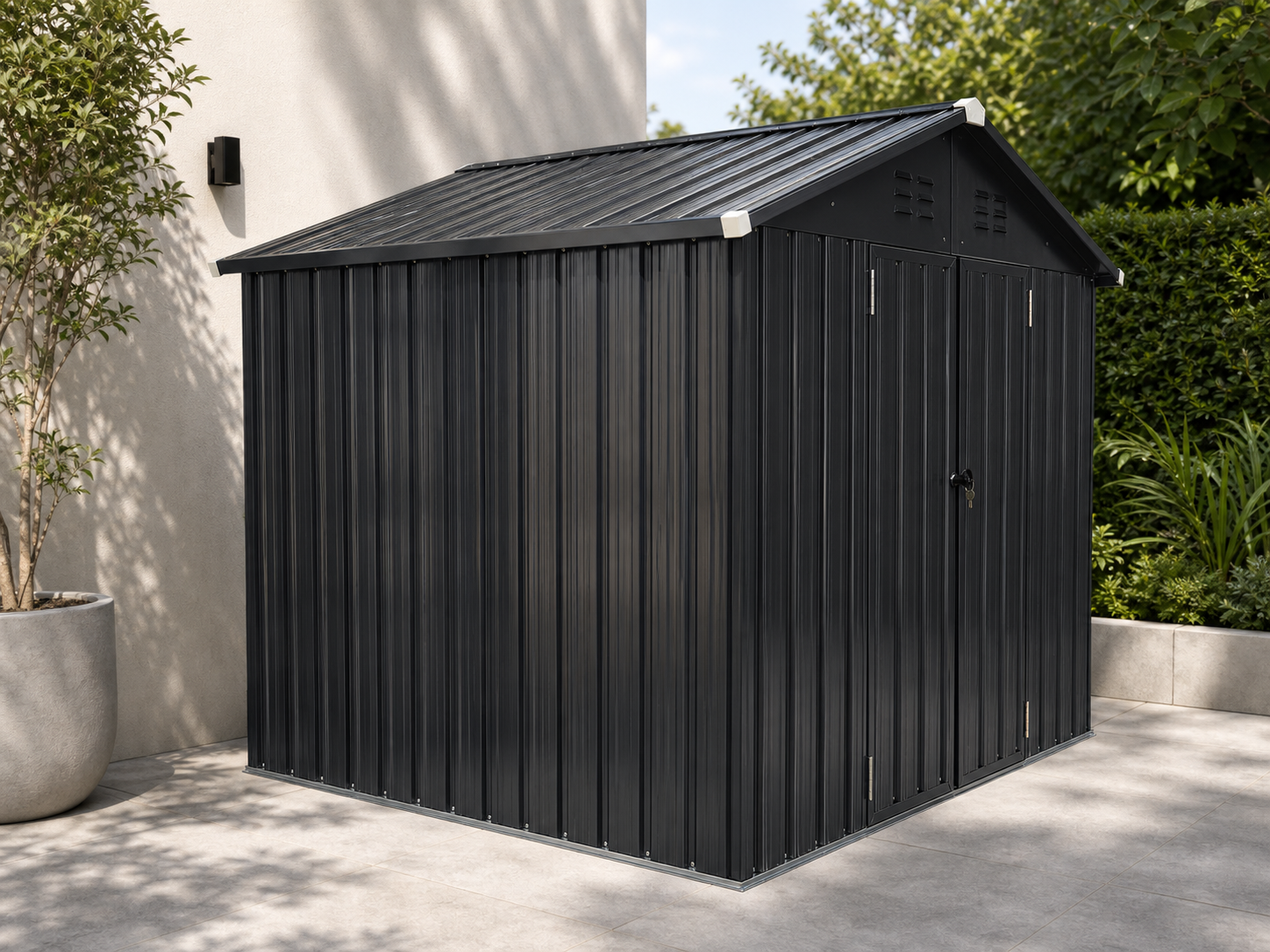 Compact Outdoor Storage Shed view 4